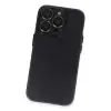 İphone 13 Pro Max Kılıf Luko Lens Silikon - Siyah