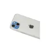 İphone 13 Rainbow Kamera Lens Koruma Cam - Mavi