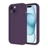 İphone 14 Kılıf Viera Silikon - Mor