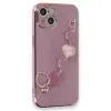 İphone 14 Plus Kılıf Esila Silikon - Mor