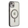 İphone 14 Plus Kılıf Magneticsafe Lazer Silikon - Siyah