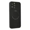 İphone 14 Pro Kılıf Jack Magneticsafe Lens Silikon - Siyah