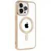 İphone 14 Pro Kılıf Kronos Magsafe Kapak - Gold