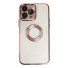 İphone 14 Pro Kılıf Slot Silikon - Rose Gold