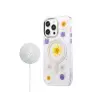 İphone 14 Pro Max Flower Magsafe Kapak - Sarı