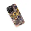 İphone 14 Pro Max Kılıf Estoril Desenli Kapak - Estoril - 13
