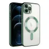 İphone 14 Pro Max Kılıf Kross Magneticsafe Kapak - Koyu Yeşil