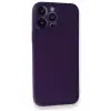 İphone 14 Pro Max Kılıf Pp Ultra İnce Kapak - Mor