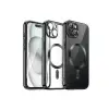 İphone 15 Kılıf Kross Magneticsafe Kapak - Siyah