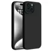 İphone 15 Plus Kılıf First Silikon - Siyah
