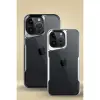 İphone 15 Pro Kılıf Boyi Silikon Kapak - Titan Gri