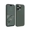 İphone 15 Pro Kılıf First Silikon - Koyu Yeşil