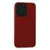 İphone 15 Pro Kılıf Loop Deri Silikon - Kırmızı