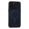 İphone 15 Pro Max Kılıf Lodos Magneticsafe Mat Kapak - Mavi