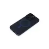 İphone 15 Pro Max Kılıf Lodos Magneticsafe Mat Kapak - Mavi