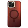 İphone 15 Pro Primera Magsafe Standlı Kapak - Bordo