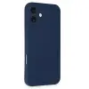 İphone 16 Plus Kılıf First Silikon - Lacivert