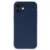 İphone 16 Plus Kılıf First Silikon - Lacivert