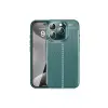 İphone 16 Pro Kılıf Auto Focus Kapak - Koyu Yeşil
