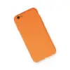 İphone 6 Kılıf Nano İçi Kadife Silikon - Turuncu