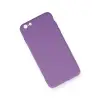 İphone 6 Plus Kılıf Nano İçi Kadife Silikon - Mor