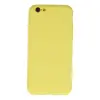 İphone 6 Plus Kılıf Nano İçi Kadife Silikon - Sarı