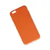 İphone 6 Plus Kılıf Nano İçi Kadife Silikon - Turuncu