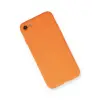 İphone 7 Kılıf Nano İçi Kadife Silikon - Turuncu