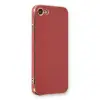 İphone 7 Kılıf Volet Silikon - Kırmızı