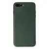 İphone 7 Plus Kılıf Coco Deri Silikon Kapak - Yeşil
