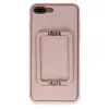 İphone 7 Plus Kılıf Coco Elit Kapak - Pembe