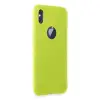 İphone X Kılıf First Silikon - Parlak Sarı