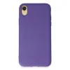 İphone Xr Kılıf First Silikon - Mor