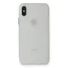 İphone Xs Max Kılıf Pp Ultra İnce Kapak - Beyaz