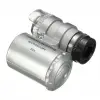 Iphone5 Için Uyumlu Kapaklı Lens Mikroskop Taşınabilir Mini Cep Boyutu Led Mikroskop No.9882ip5ii