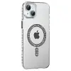 Joko Apple İphone 14 Move Taşlı Magsafe Kapak - Siyah