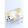 Joko Apple İphone 14 Pro Max Floral Magsafe Kapak - Turuncu
