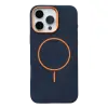 Joko Apple İphone 16 Pro Max Luno Deri Magsafe Kapak - Mavi