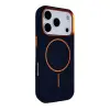 Joko Apple İphone 17 Pro Max Luno Deri Magsafe Kapak - Mavi