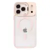 Joko Apple İphone 17 Pro Max Remim Lensli Magsafe Standlı Kapak - Pembe