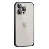Joko İphone 15 Pro Metal Bumper Mat Kapak - Siyah