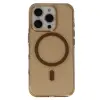 Joko İphone 16 Pro Max Gleam Pc Sert Magsafe Kılıf - Şeffaf-gold