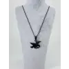 Kartal Figürü Çelik Erkek Kolye - Ekl0092