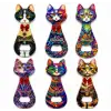 Kedi Tasarımı İstanbul Temalı Buzdolapı Süsü Magnet Alk5408