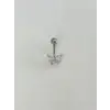 Kelebek Detaylı Göbek Piercing - Pg0122