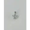 Kelebek Detaylı Göbek Piercing - Pg0055