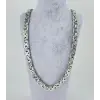 Rodyum Çelik Erkek Kolye 60 Cm - Ekl0050
