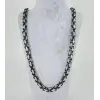 Rodyum Çelik Erkek Kolye 60 Cm - Ekl0039