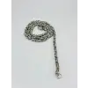 Rodyum Çelik Erkek Kolye 60 Cm - Ekl0051
