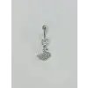 Kuğu Detaylı Göbek Piercing - Pg0100